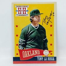 2013 Panini Hometown Heroes #198 Tony LaRussa SIGNED Oakland Athletics Autograph
