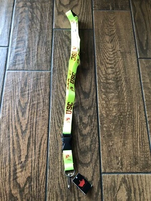 USC Trojans LANYARD KEY CHAIN W/DETACHABLE BUCKLE 1" W 22" L - Image 1 of 3