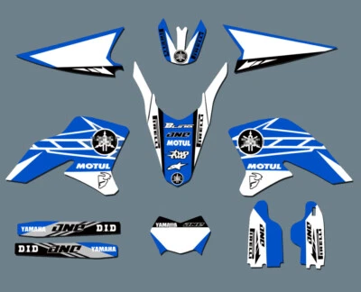 Kit de gráficos calcomanías de fondo para Yamaha WR250R WR250X 2008-2015 Foto 1 de 3