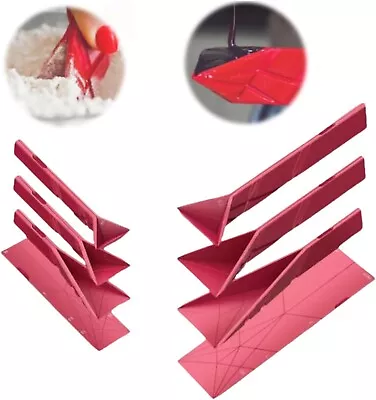 3-in-1 Flat Measuring Spoon 6 Different Sizes Polygons Measuring Spoon Flat - Image 1 of 4