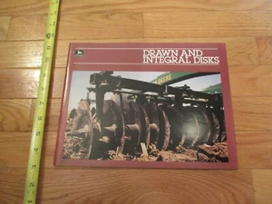 John Deere Drawn & Integral Disks Vintage Dealer sales brochure 25 - Picture 1 of 12