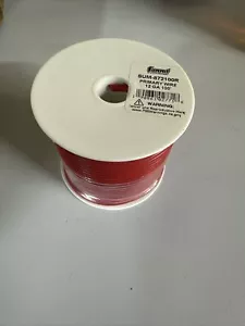 Summit 872100R, 12-gauge, RED, 100.00 ft. spool, EACH - Picture 1 of 1