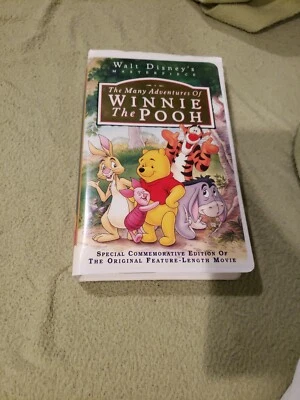 The Many Adventures of Winnie the Pooh (VHS, 1996) - Image 1 of 4