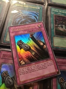 YuGiOh Solemn Judgment MRD-127 1st Edition Wavy Print - Picture 1 of 9