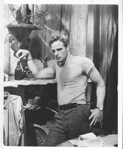 Tram Marlon Brando nome desiderio 8x10 b&w STAMPA RC - Foto 1 di 1