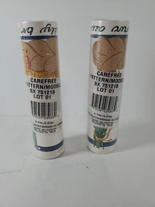 Wallpaper 2 Rolls 5yds 6 7/8" Tall Carefree Pattern - Picture 1 of 11