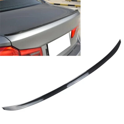 Rear Trunk Spoiler Lip Wing For BMW 5 Series G30 M5 M Performance 2017-23 Carbon - Image 1 of 4
