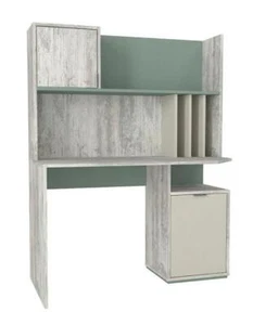 Schreibtisch Komfortabel Jugendzimmer Kindermöbel Grau Moderne Möbel - Bild 1 von 2