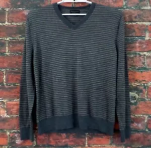 Maglione pullover leggero uomo Banana Republic XL grigio 100% lana merino - Foto 1 di 6