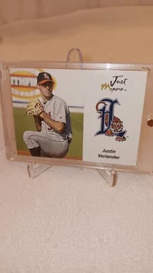 2005 Just Minors Autographs Preview Justin Verlander RC Rookie #13 Tigers - Picture 1 of 4