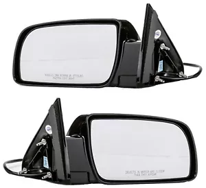 2 Outside Powered Door Mirror Assembly LEFT & RIGHT  for CHEVROLET GMC - Picture 1 of 15