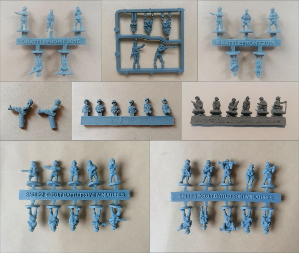 German Artillery Teams, Vehicle Crew & Tank Commanders - 15mm Flames of War