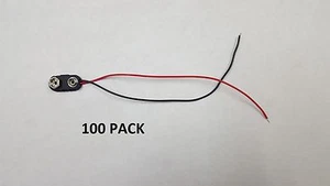PAQUETE DE 100 - CONECTOR A PRESIÓN BATERÍA AISLADA DE LUJO 9V EN LÍNEA #32-8006DLX6-100PK - Imagen 1 de 2