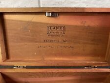 Vintage Lane Salesman Sample Miniature Cedar Chest Alta vista Va  No Key Montana