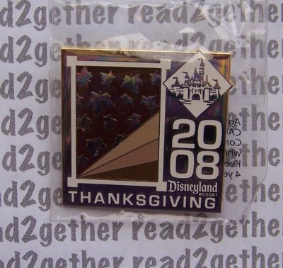 Disney Pin Cast Member Exclusive Holiday Series Thanksgiving 2008 - Image 1 of 2