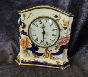 Masons Ironstone Blue Mandalay Pattern 5" Clock Hand Painted - Picture 1 of 5