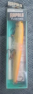 Rapala F-11 GFR 4 3/8" Orange original floating fishing lure. Vintage Ireland - Picture 1 of 3