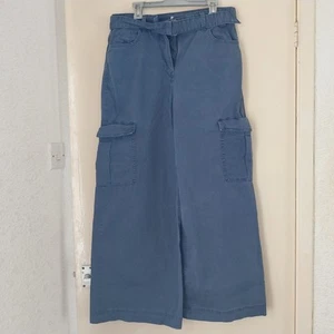 wide leg combat trousers - Picture 1 of 1