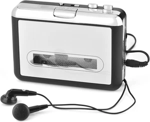 Convertitore Registratore Cassetta a Mp3, Lettore Cassette Audio, Lettore CD Por - Foto 1 di 12