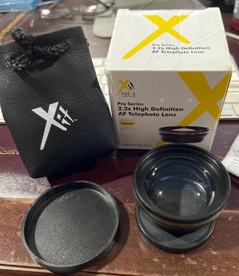 New Xit Pro Series 2.2x High Definition AF Telephoto Lens 52 MM Sealed - Image 1 of 3