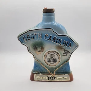 Jim Beam South Carolina Tricentennial 1670-1970 Dekanter LEER gebraucht - Bild 1 von 5