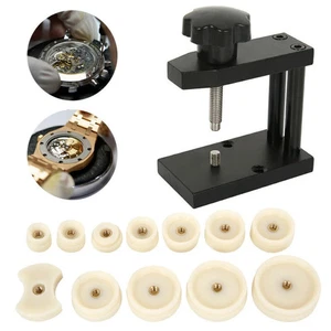 13PCS Watch Back Case Press Opener Crystal Glass Closer Fitting Repair Tool Set - Picture 1 of 10