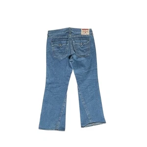 True Religion Jeans Bootcut Y2K Blue Denim Made in USA Size 30 - Picture 1 of 13