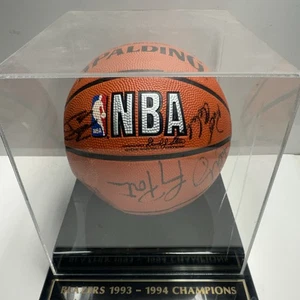 Portland Trailblazers 1993-1994 signiert Basketball. Robinson, Drexler, Williams - Bild 1 von 12