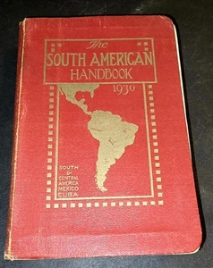 VTG South American Handbook, 1930,  7th  Very Nice - Picture 1 of 4