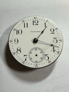 Antique American Waltham Watch Co. 18 Size 15-Jewel Pocket Watch Mvt. WS-70 - Picture 1 of 2