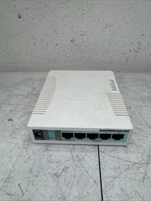 Mikrotik RouterBoard RB951G-2HnD Wireless AP Router 5-Port GbitLAN UNTESTED - Image 1 of 4
