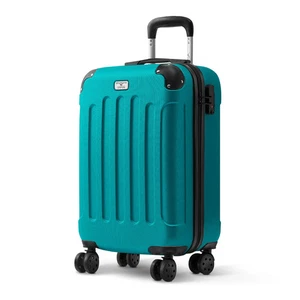 20" Cabin Suitcase CARRY ON LUGGAGE in TEAL - Picture 1 of 6