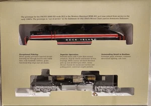 Life Like HO Proto 2000 Rock Island Railroad BL2 EMD Locomotive #429 8352 - Picture 1 of 7