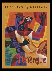 UX445-48 LET'S DANCE BAILEMOS MINT POSTAL CARD SET of 4 - Picture 1 of 3
