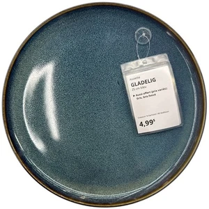 New IKEA GLADELIG Blue Plate 25 cm (10 ") 506.007.21 - Picture 1 of 3