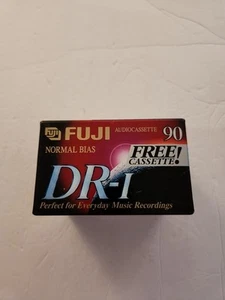 Six (6) Pack of FUJI DR-I 90 Blank Audio Tape Cassette Type 1 Normal Bias - NEW - Picture 1 of 7