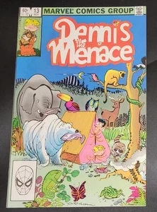 Dennis the Menace (1981) #13 Hank Ketcham Cover Marvel Series Last Issue NM- - Picture 1 of 7