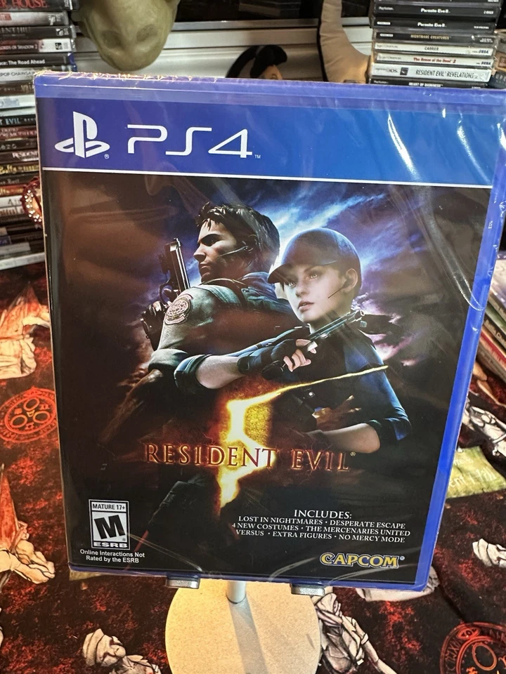 Resident Evil 5 PS4 Brand New Game (2016 Third-Person Shooter Survival Horror) - Image 1 of 1