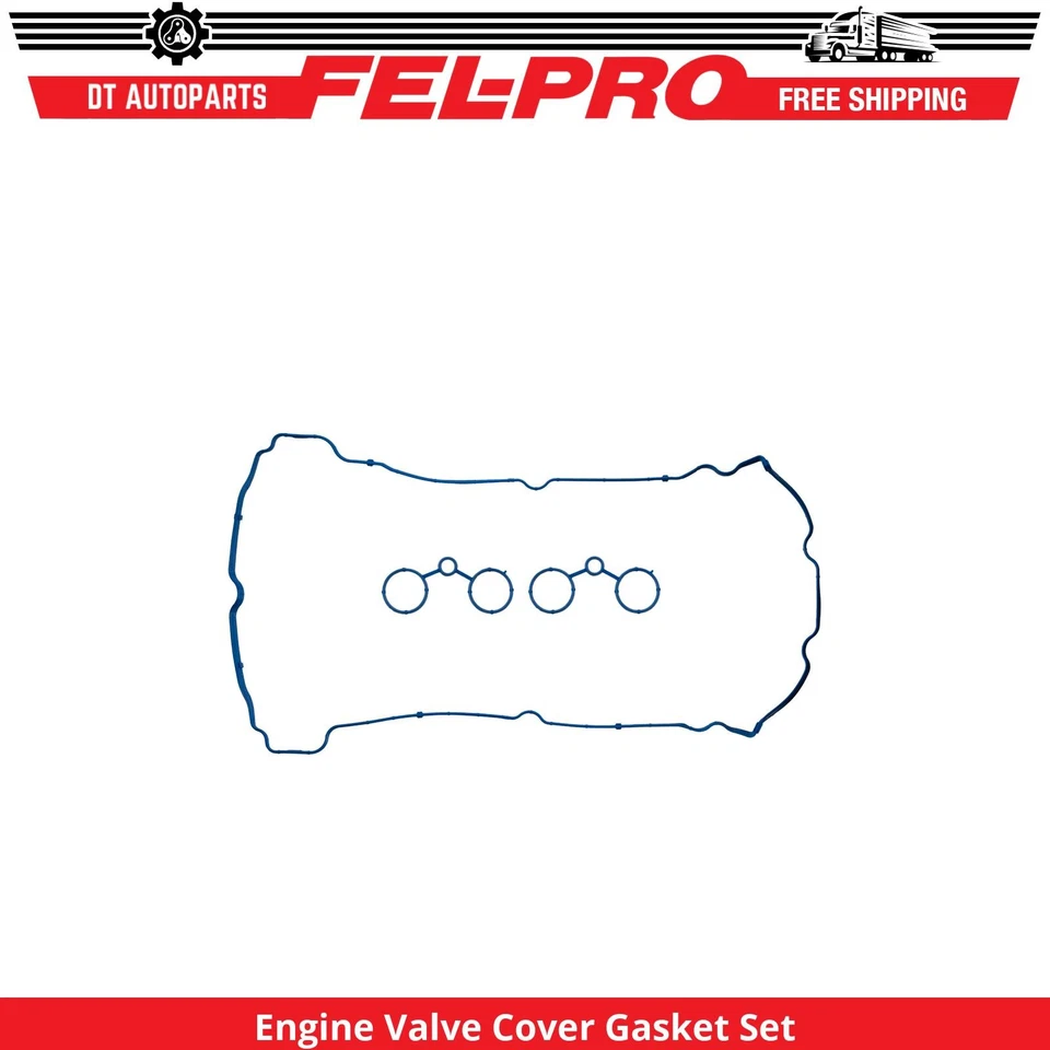 For 2007-2012 Mini Cooper Engine Valve Cover Gasket Set Fel-Pro 2008 2009 2010 - Image 1 of 1