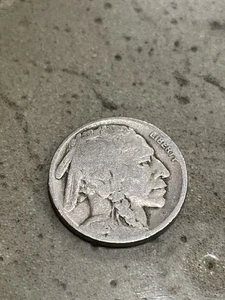 1918 Buffalo Nickel 5c Piece Old Buffalo Nickel With Date Rare Buffalo Nickel - Picture 1 of 5