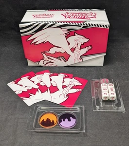 Pokemon White Flare EMPTY ETB + Dividers, Booklet, Dice, and Condition Markers - Picture 1 of 4