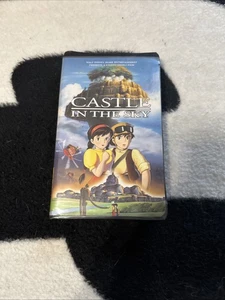 Castle in the Sky (VHS, Black Disney Clamshell, 1986 Widescreen, Studio Ghibli) - Imagen 1 de 7