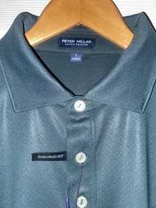Peter Millar Crown Crafted Lacinato Beelman Golf Polo Large - Picture 1 of 9