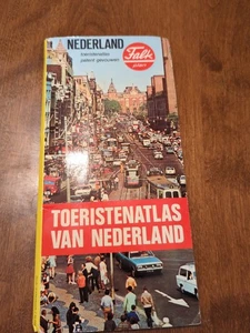 NIEDERLAND The NETHERLANDS FALK PLAN Vintage Fold Out Map - Picture 1 of 21