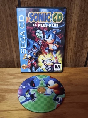 Sonic CD++ Plus Plus ROM Hack Custom Video Game For Sega CD - Image 1 of 4