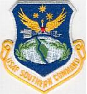 AIR FORCE SOUTHERN COMMAND EMBROIDERED PATCH - Picture 1 of 1