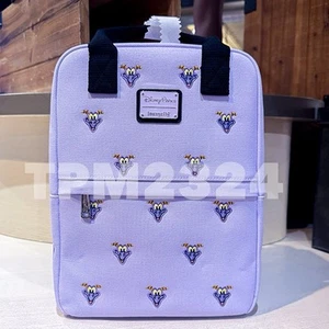 2025 Disney Parks Epcot Figment Epcot Canvas Loungefly Rucksack Neu - Bild 1 von 3