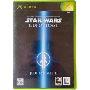 Star Wars Jedi Knight II Jedi Outcast Microsoft Xbox Game PAL Complete Tested - Picture 1 of 6
