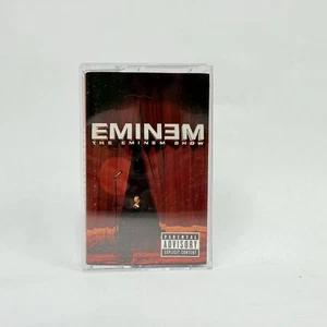 The Eminem Show Cassette Tape TESTED Red Font 2002 Y2K Dr.Dre D12 Nate Dogg EXC - Picture 1 of 24