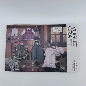 Vogue Craft 8337 Early American Doll Clothes 18" Uncut Factory Folded NOS - Picture 1 of 2